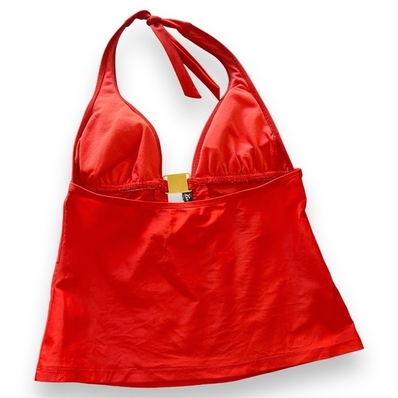 ViX by Paula Hermmany Coral red tankini set, size 6/8 - Picture 2 of 14